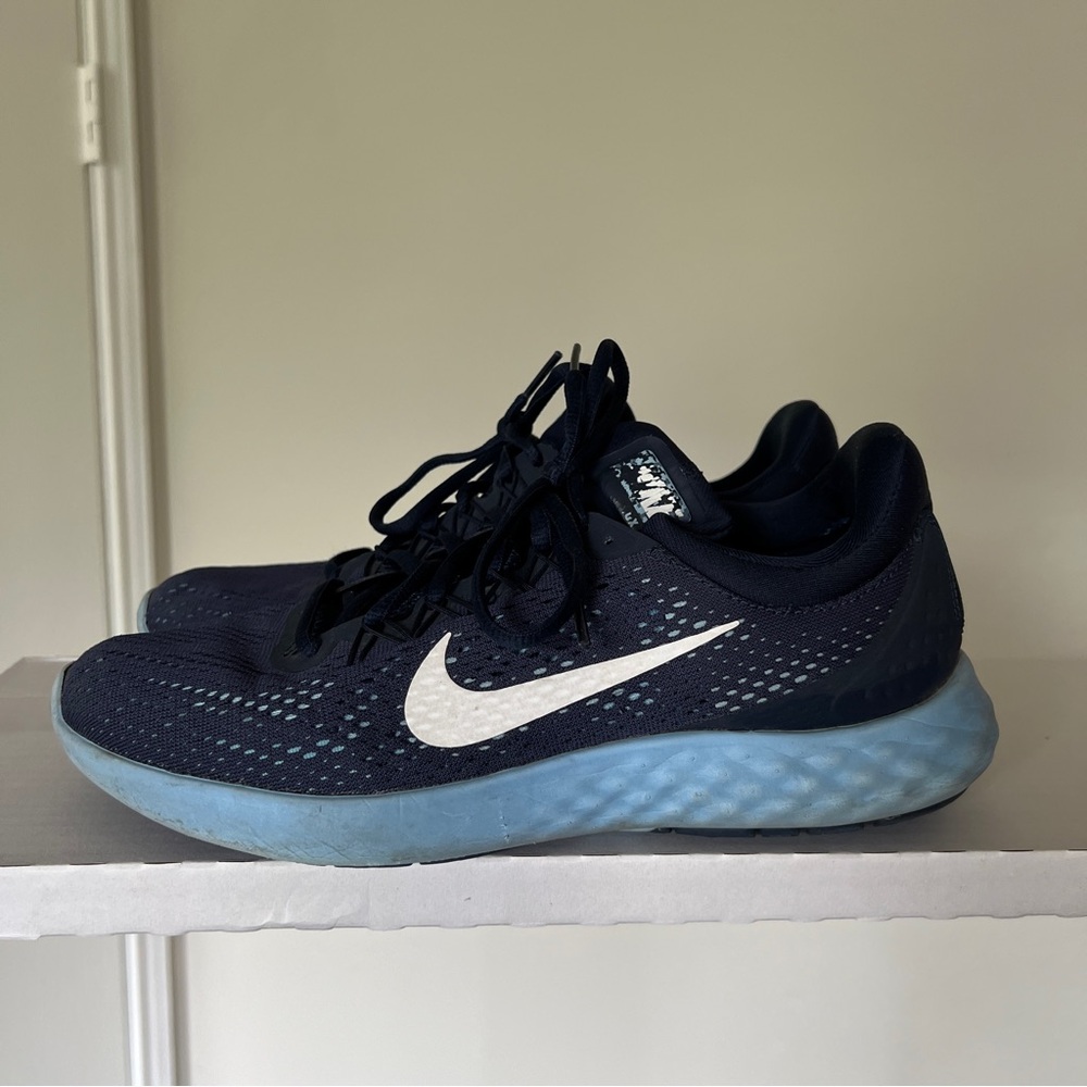 Blue Nike Lunar Skyelux Running Shoes Women’s 9.5/ Men’s 8 - Picture 3 of 6